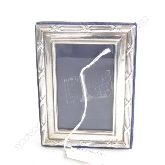 STG SILVER PHOTO FRAME LONDON 1994 110x85mm
