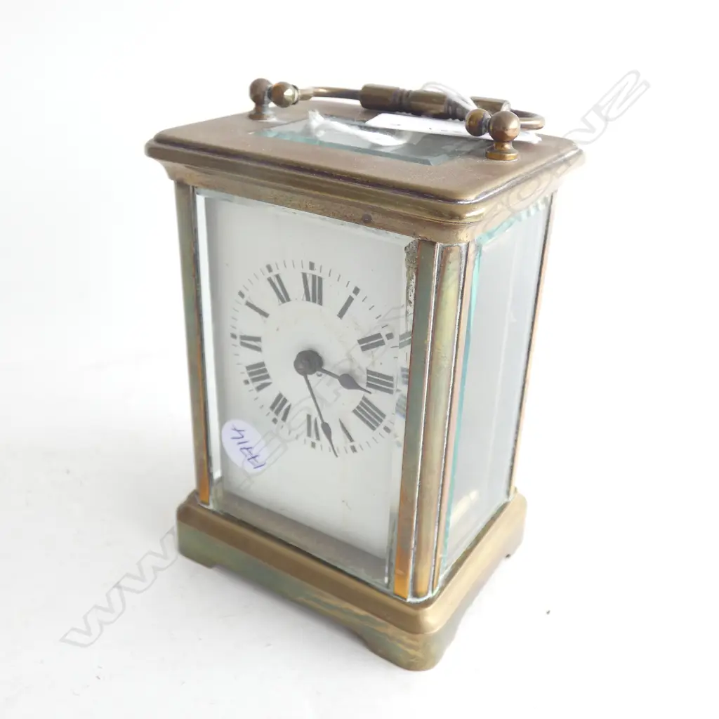(17714) SMALL FRENCH CARRIAGE CLOCK  H 110MM Image 1++