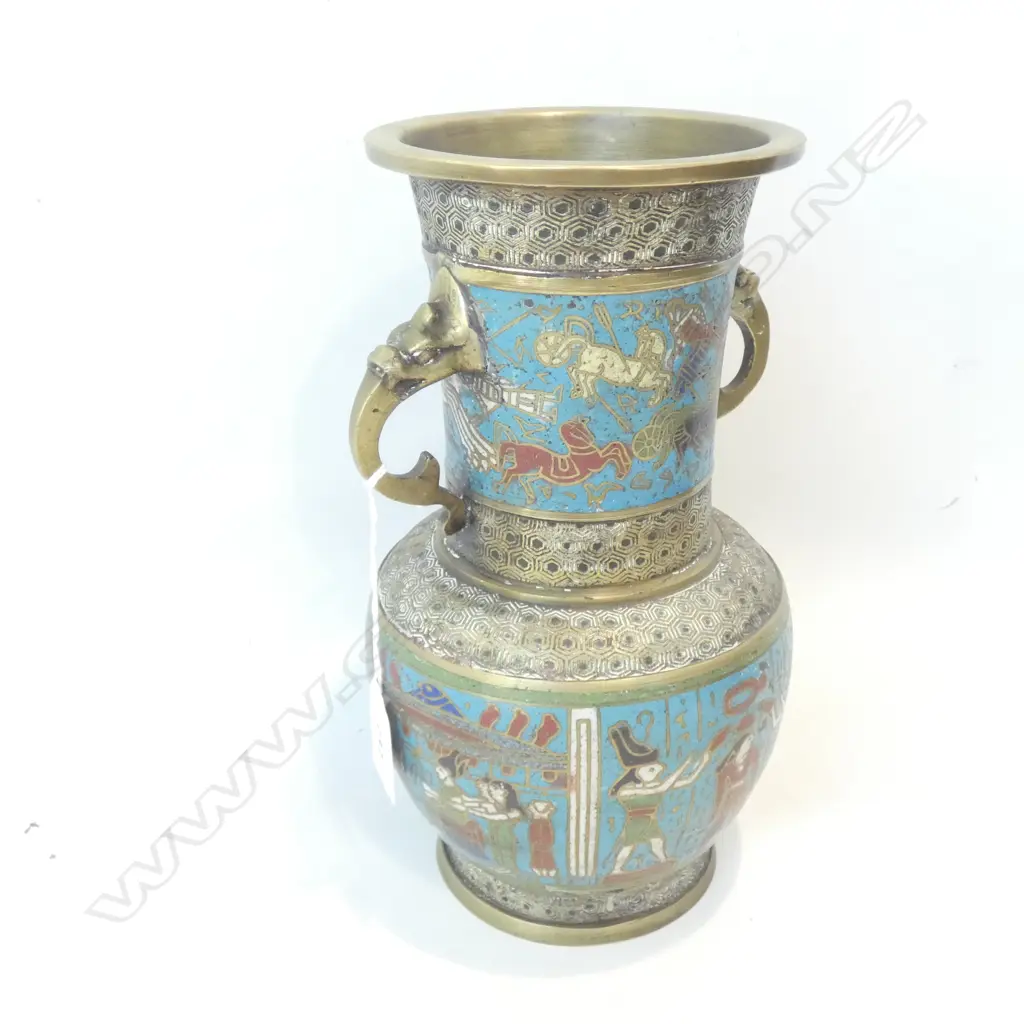CLOISONNE VASE H.240mm Image 1++