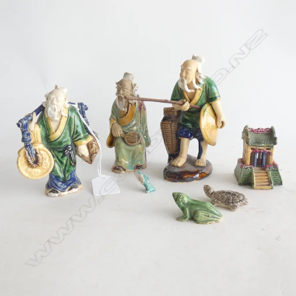 3 CHINESE MUDMEN H.120mm ETC Image 1++