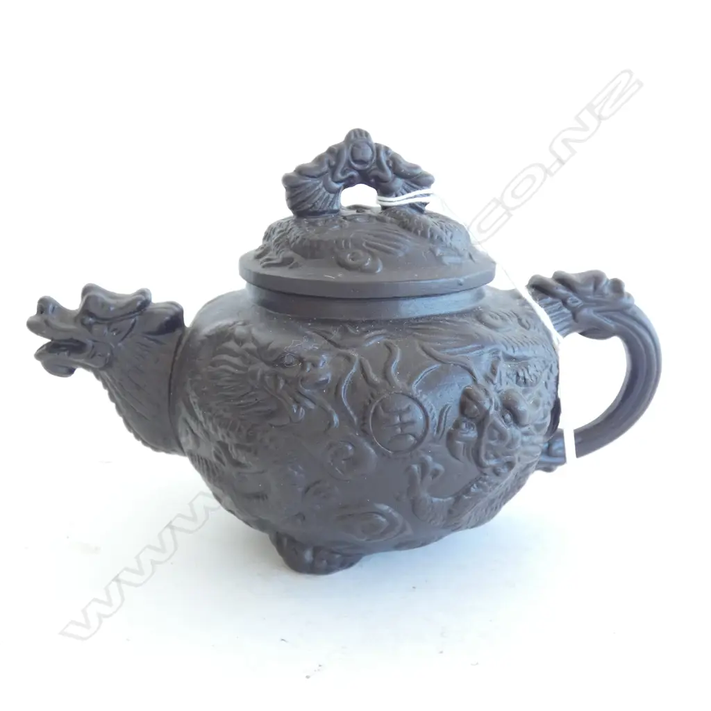 CHINESE CERAMIC TEAPOT L.170mm Image 1++