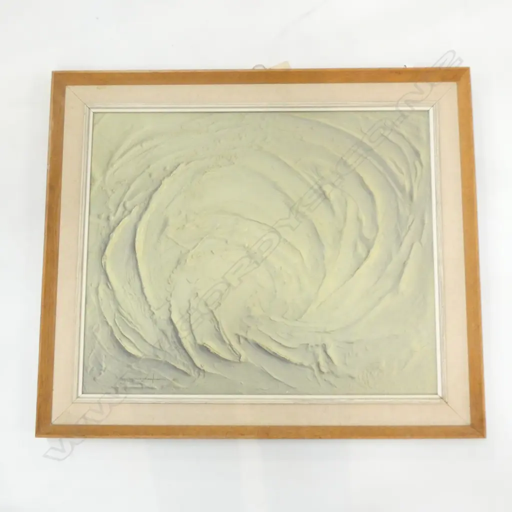 REG WAGHORN OIL & PLASTER ON BOARD 'AFTER GLOW' + one Image 1++