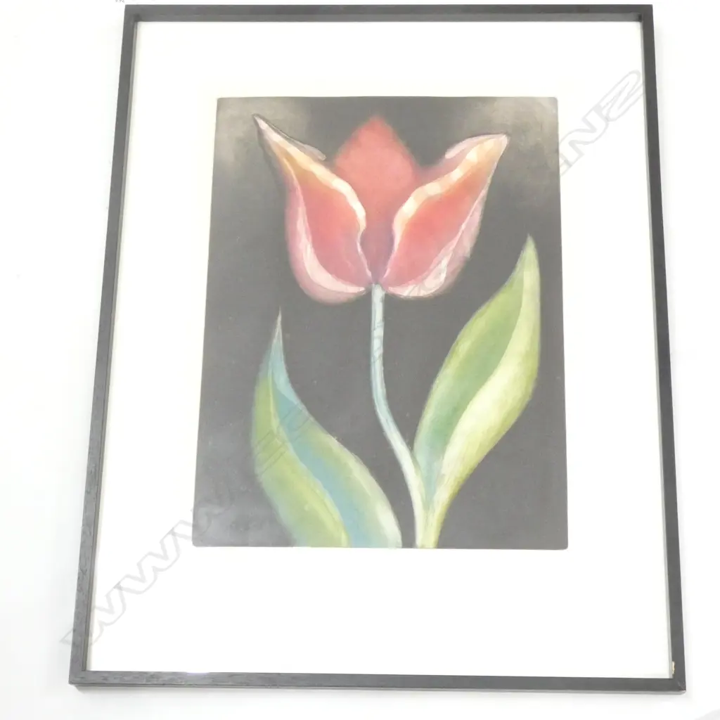 WICKI PERRY 'TULIP' LITHOGRAPH 2/25 535x405mm 1981 Image 1++