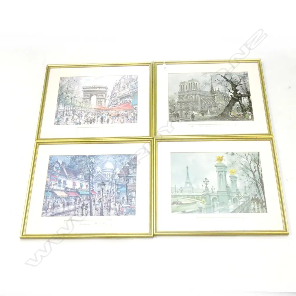 4 PRINTS OF PARIS 255x340mm Image 1++