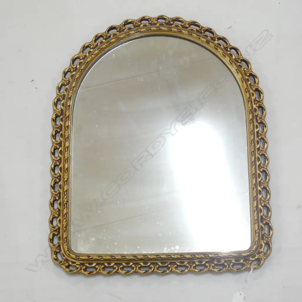 GILT FRAMED WALL MIRROR 515 X 415MM Image 1++