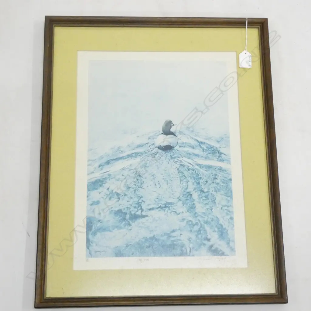 RAYMOND CHING LTD ED. SIGNED 'WILD DUCK' PRINT 150/500  270 X 390MM Image 1++