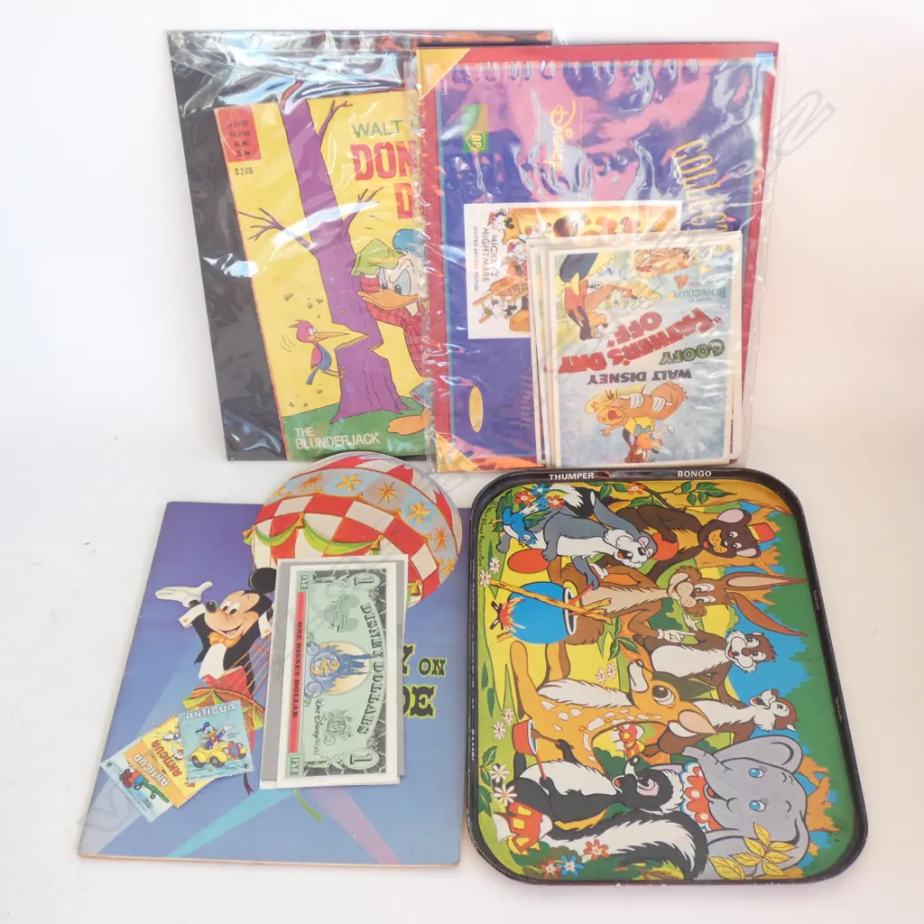 ASST VINTAGE DISNEY PRINTED MATERIAL: DONALD DUCK COMIC 1974... Image 1++