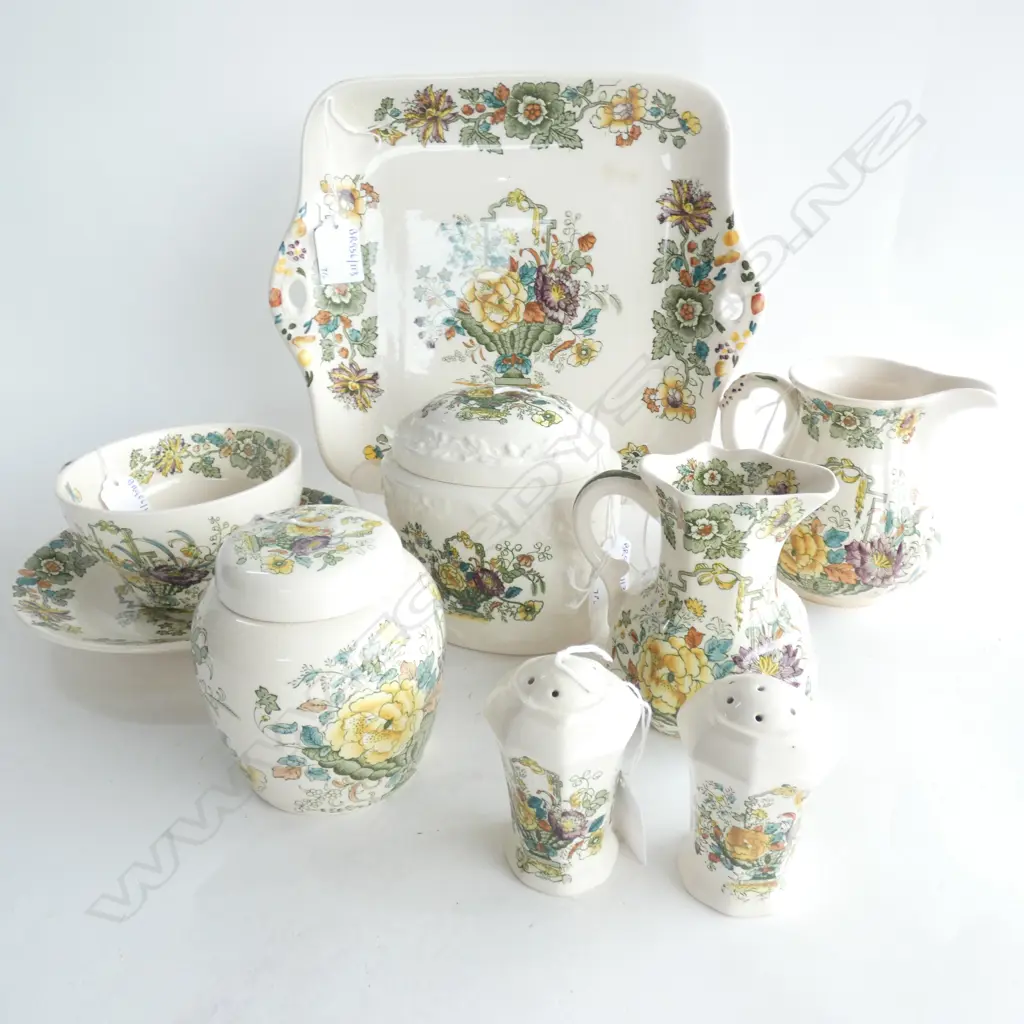 MASON IRONSTONE 7 PCS STRATHMORE PAT Image 1++