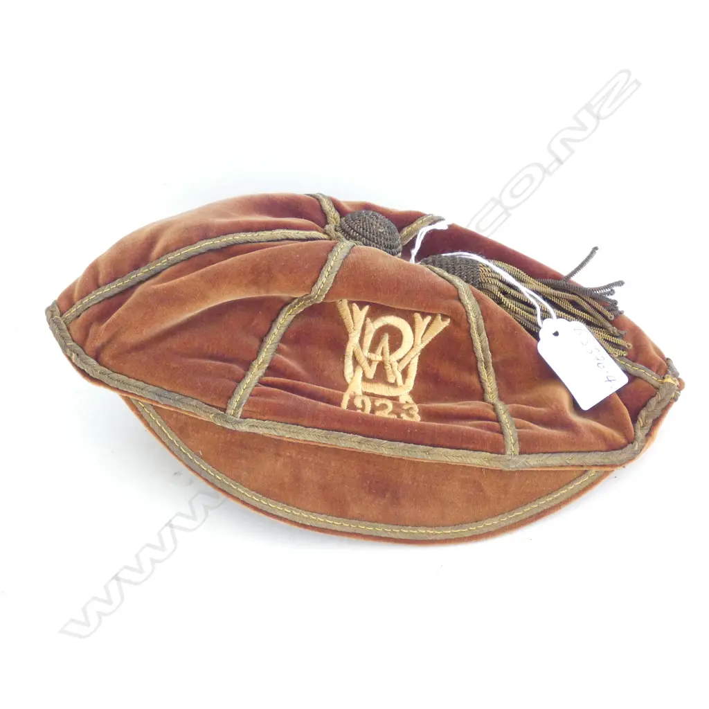 'WRU' (Wellington Rugby Union?) 1923 CAP... Image 1++