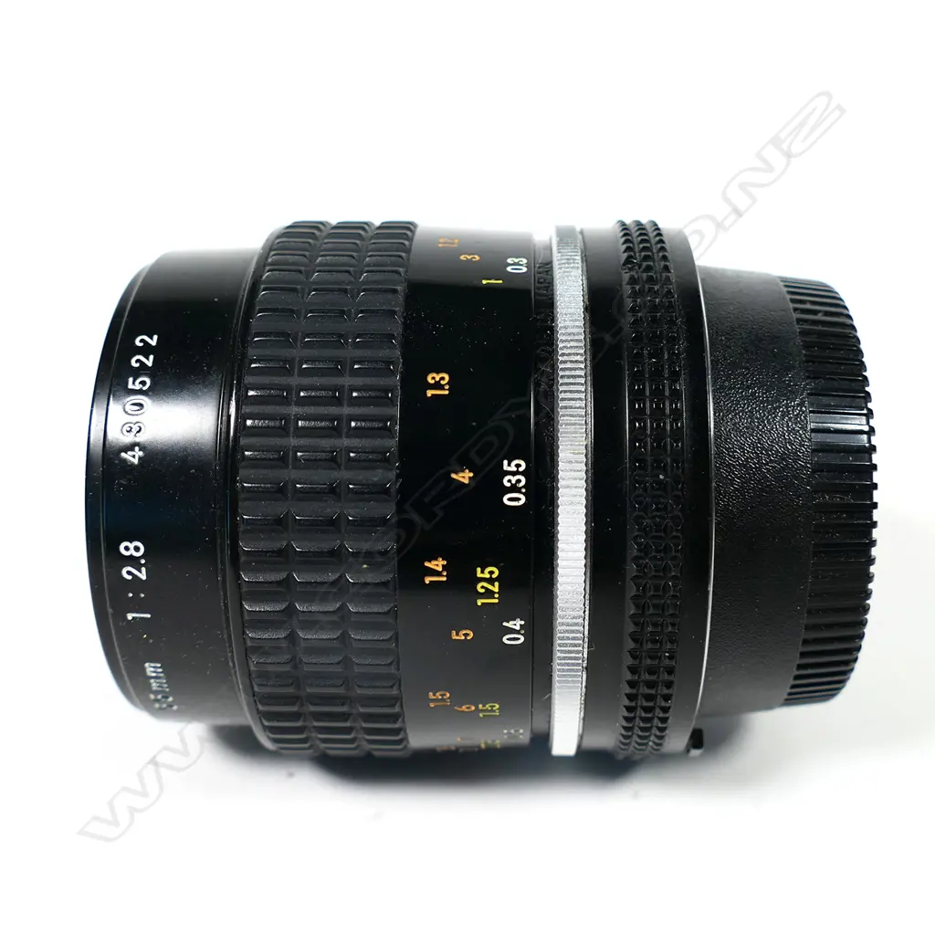 NIKKON MICRO-NIKKOR 55MM, F2.8 AIS LENS  #430522 Image 1++