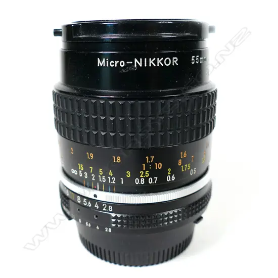 NIKKON MICRO-NIKKOR 55MM, F2.8 AIS LENS  #430522