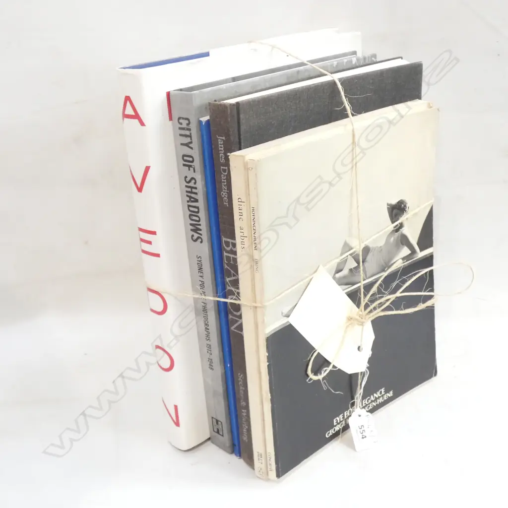 COLLECTION OF BOOKS; PHOTOGRAPHY Image 1++