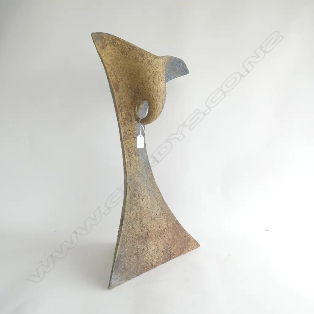 LARGE STUDIO CERAMIC SCULPTURE 'PHER SCOT / MADE IN NZ' H.650mm Image 1++