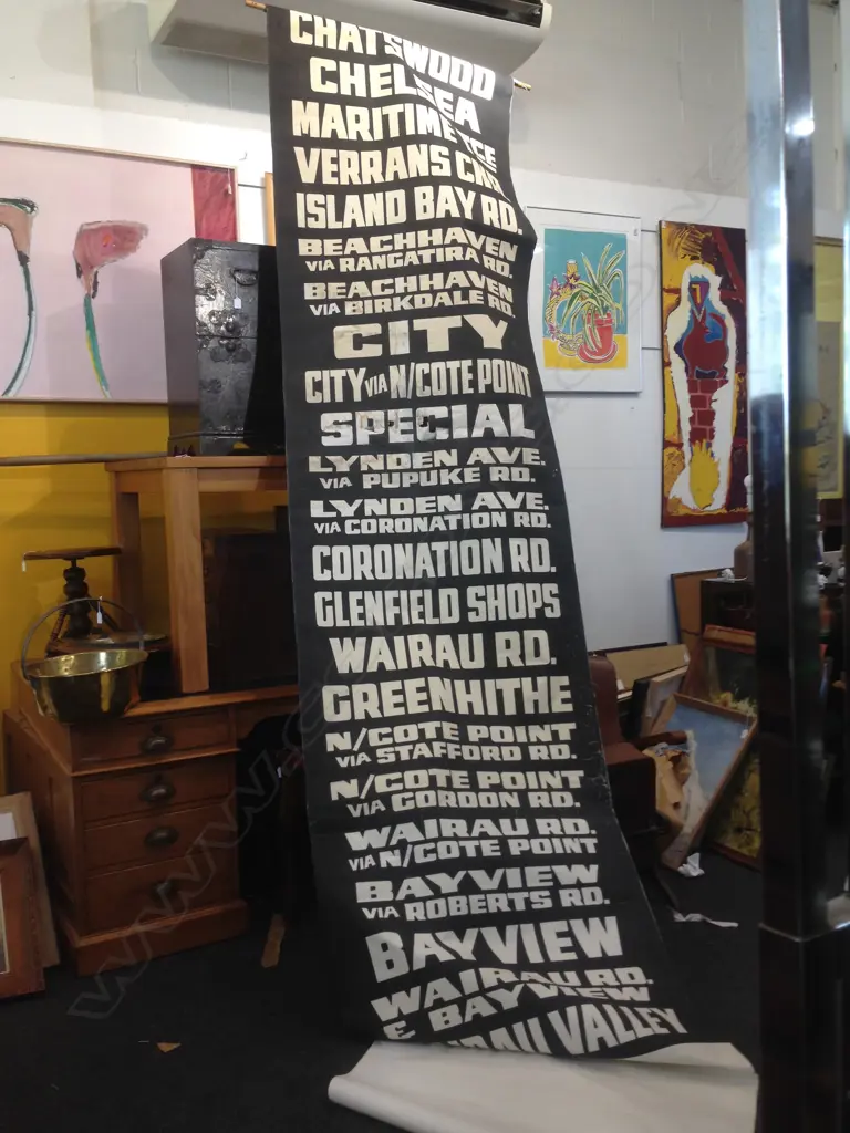 BUS DESTINATION BANNER Image 1++