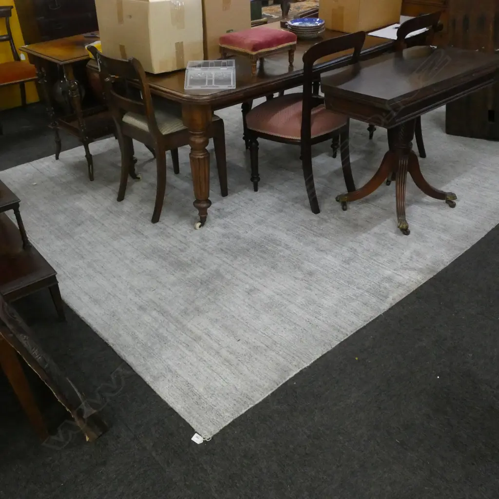 LARGE CONTEMPORARY GREY RUG  Image 1++