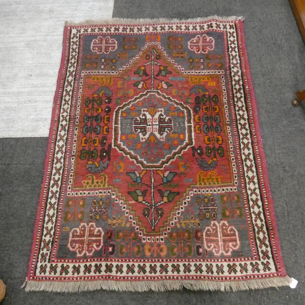 IRANIAN WOOL RUG 1000 X 1400 MM Image 1++
