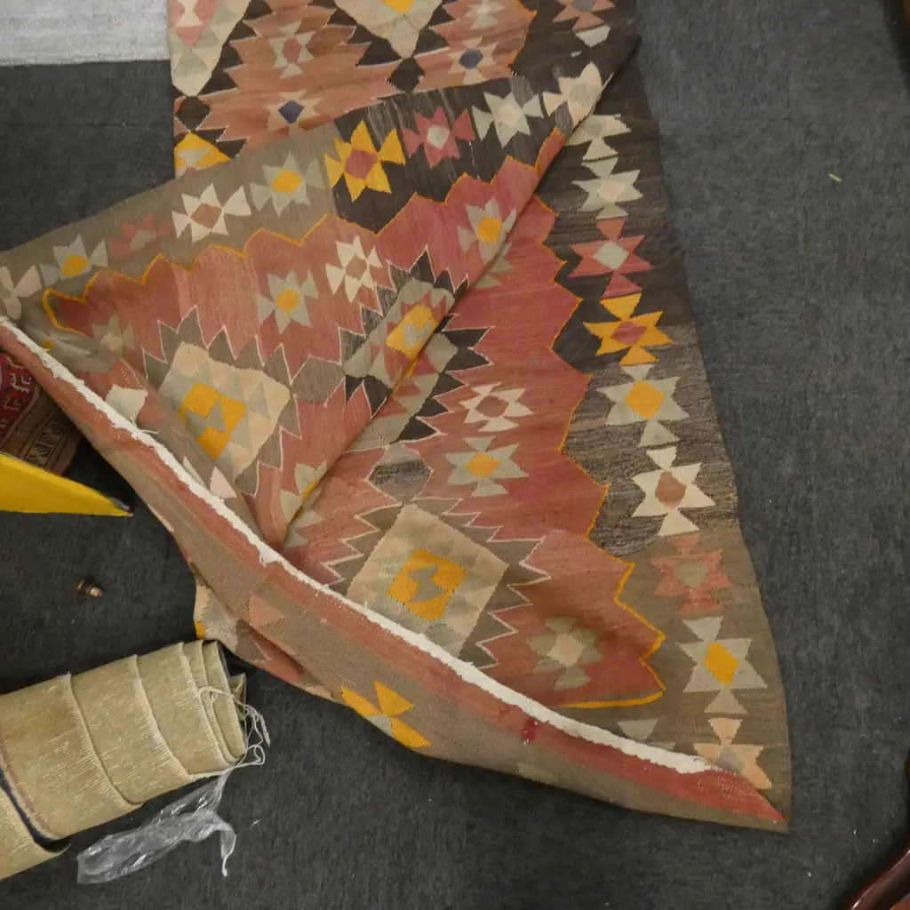 ARDABIL IRANIAN KELIM RUG Image 1++