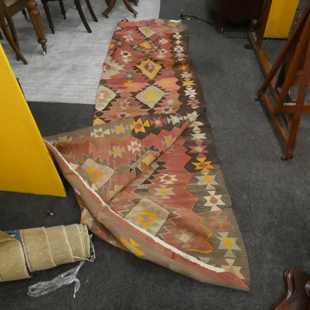 ARDABIL IRANIAN KELIM RUG Image 1++