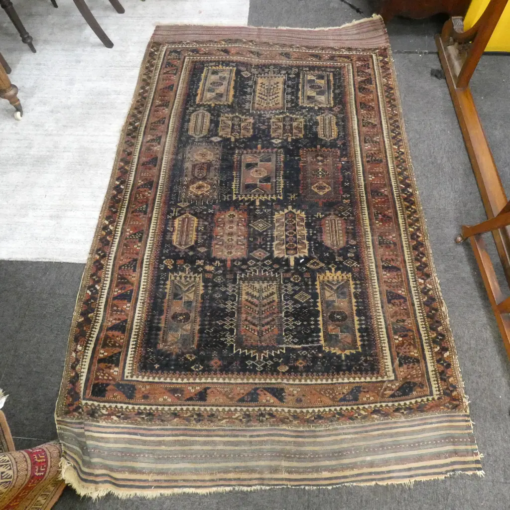 HAND KNOTTED ALL WOOL RUG Image 1++