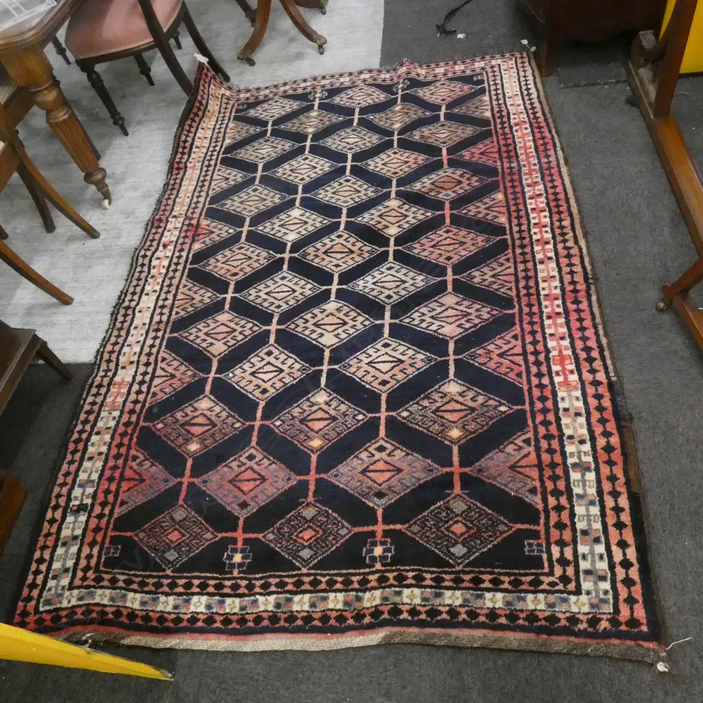 HAND KNOTTED ALL WOOL RUG Image 1++