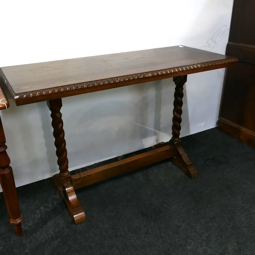 OAK HALL TABLE, 1220 X 500 X 770mm Image 1++