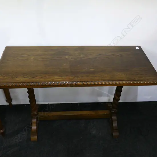 OAK HALL TABLE, 1220 X 500 X 770mm