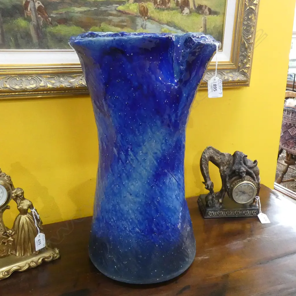 LGE SHIGARAKI VASE WITH FELDSPAR INCLUSIONS. H469 D282mm Image 1++