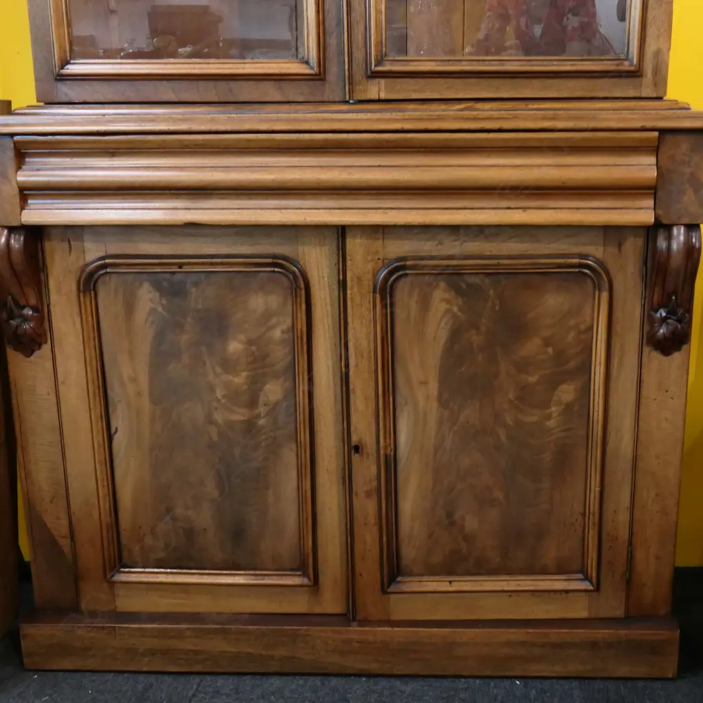 VICTORIAN CHIFFONIER BOOKCASE Image 1++