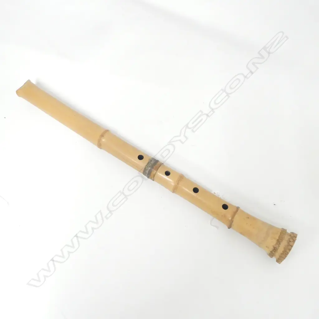 OLD JAPANESE BAMBOO SHAKUHACHI L604mm Image 1++