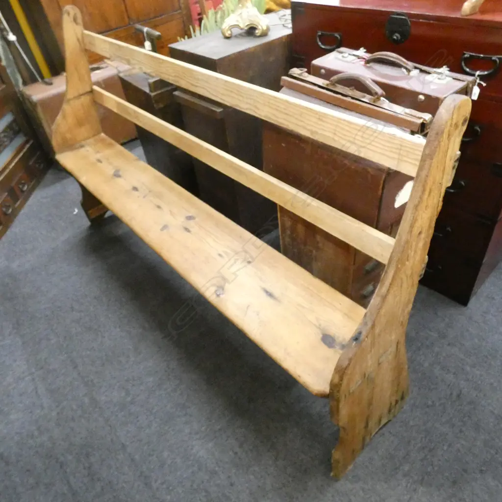 OLD CHURCH PEW Image 1++