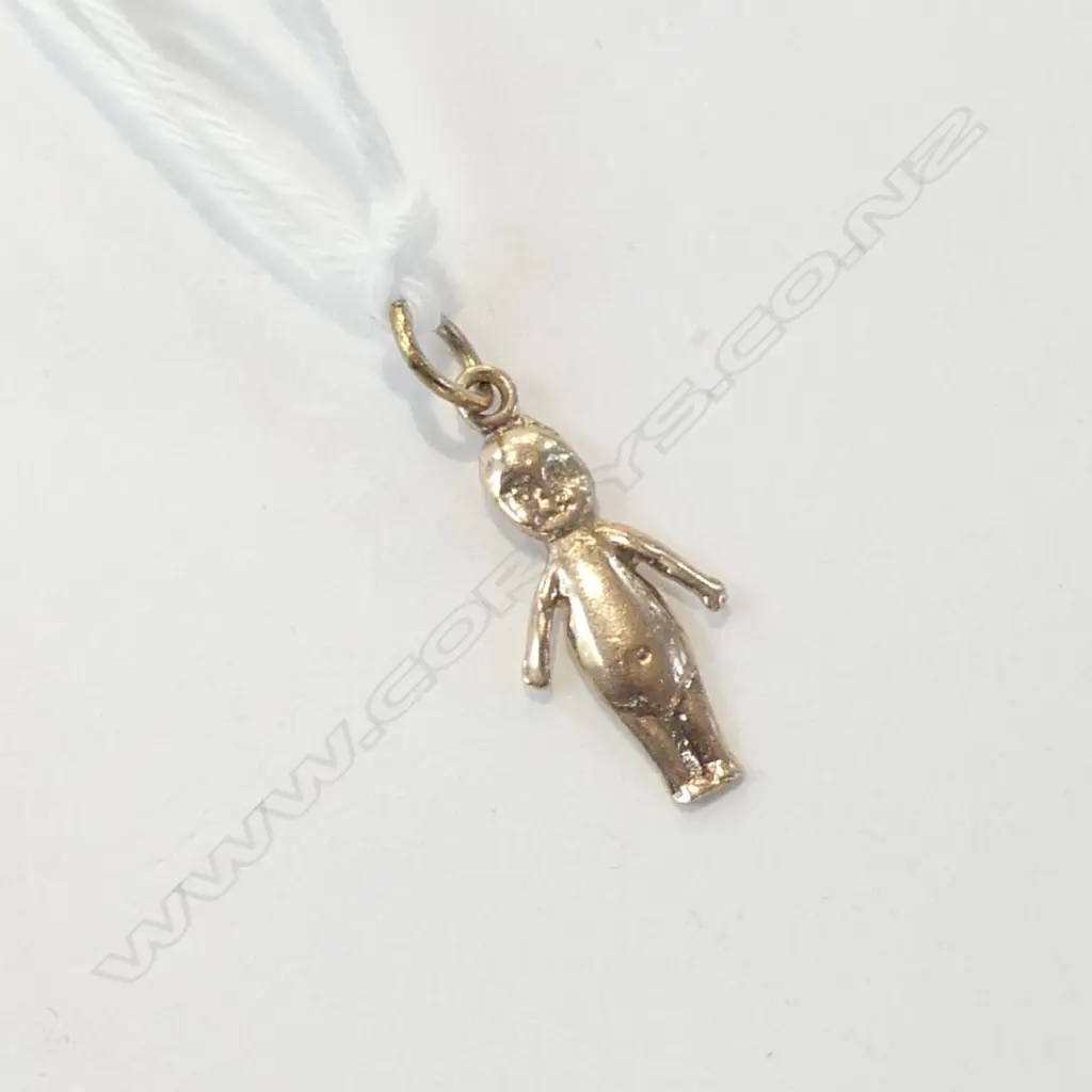9CT COLD KEWPIE DOLL CHARM L 15 MM (0.5 gms) Image 1++