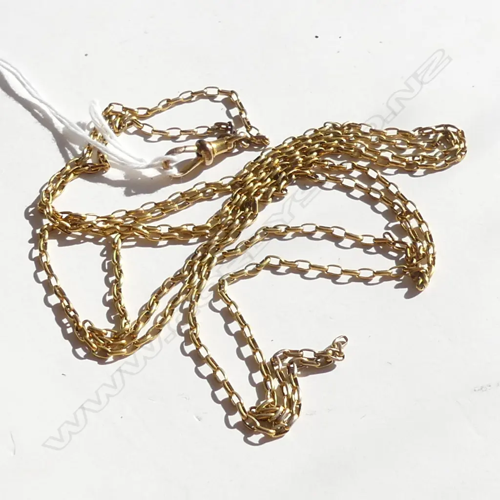 LONG 9CT GOLD CHAIN 13.2GMS Image 1++