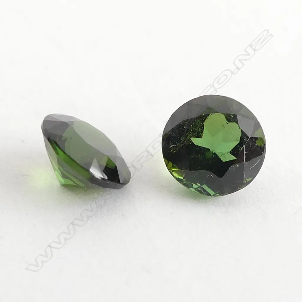 PR 2.4CT TOURMALINE ROUND STONES DIA 6MM Image 1++