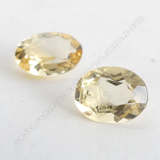 PR 4.9CT CITRINE, OVAL FACETED