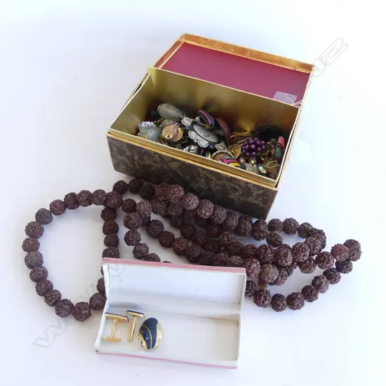 COSTUME JEWELLERY + JEWELLERY BOX 