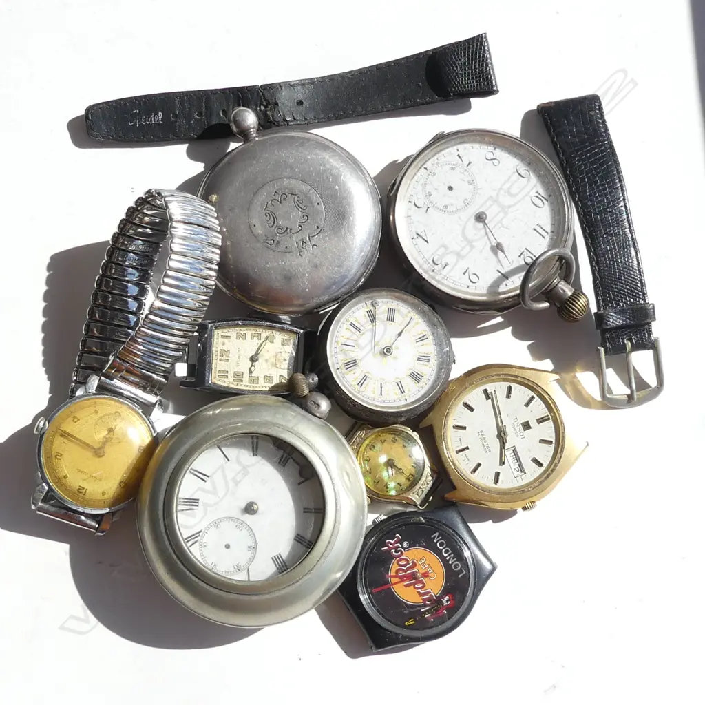 9 ASST WATCHES: 4 POCKET + 5 WRIST SOME A.F Image 1++