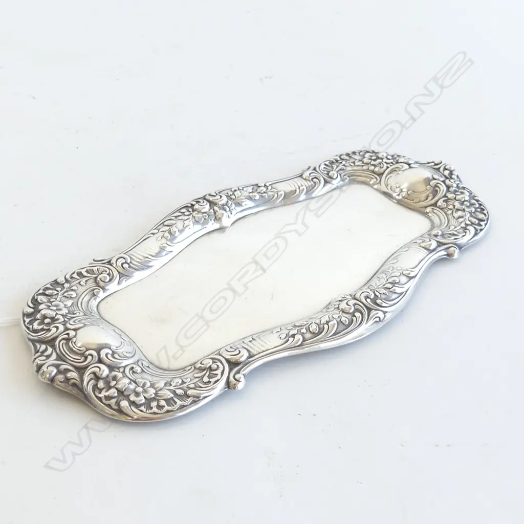 GORHAM (AMERICAN) STERLING SILVER CANDLE SNUFFER TRAY 93gm Image 1++