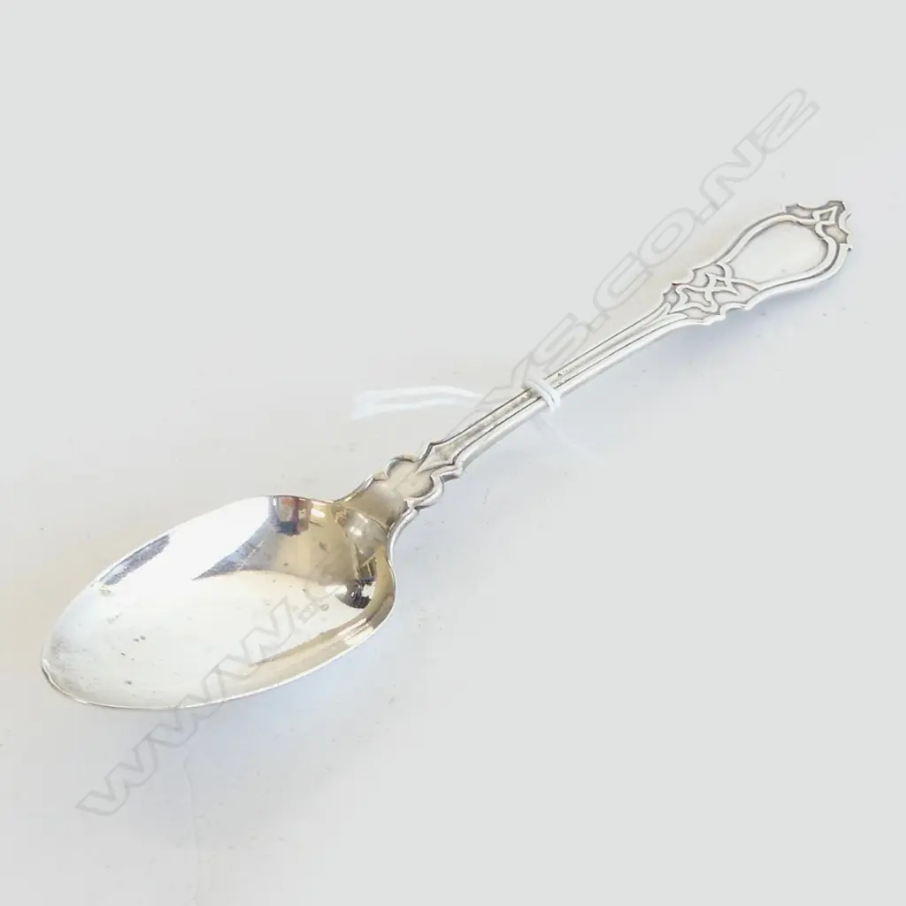 VICTORIAN SILVER LARGE TEASPOON SHEFFIELD 1851 36gm Image 1++