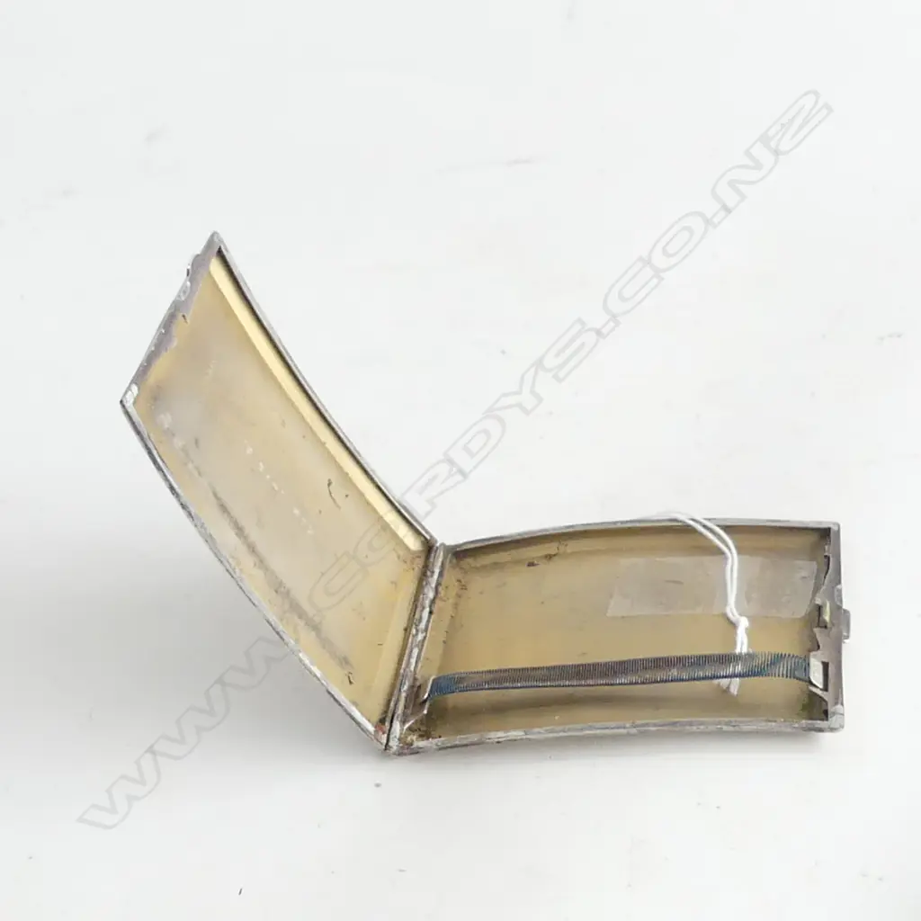STG SILVER CIGARETTE CASE, B'HAM 122 GRAMS Image 1++