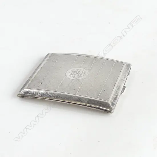 STG SILVER CIGARETTE CASE, B'HAM 122 GRAMS