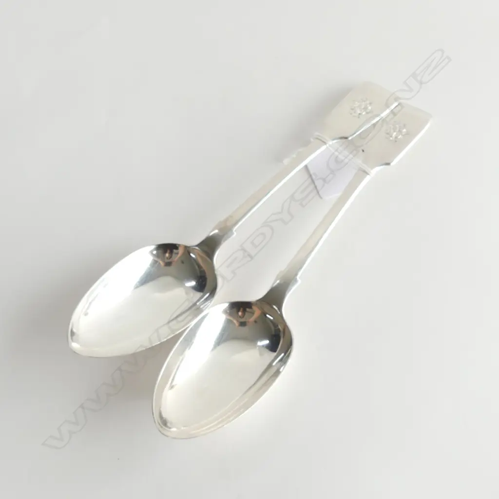 PR STG SILVER TABLESPOONS, LONDON 1832 143 GRAMS Image 1++