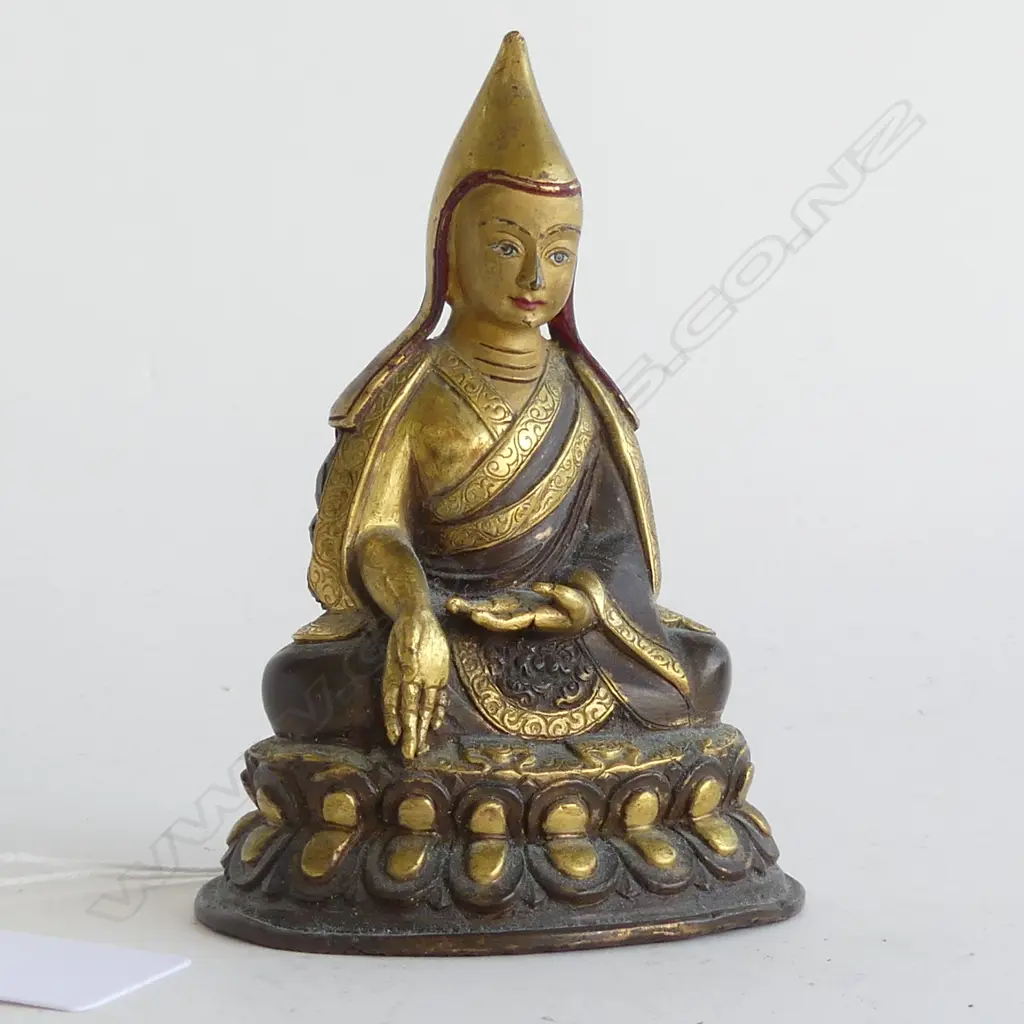 THAI BRONZE BUDDHA H. 110mm Image 1++
