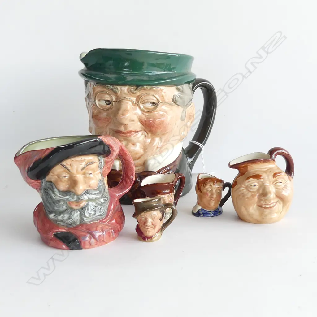 (20690) ROYAL DOULTON CHARACTER JUGS Image 1++