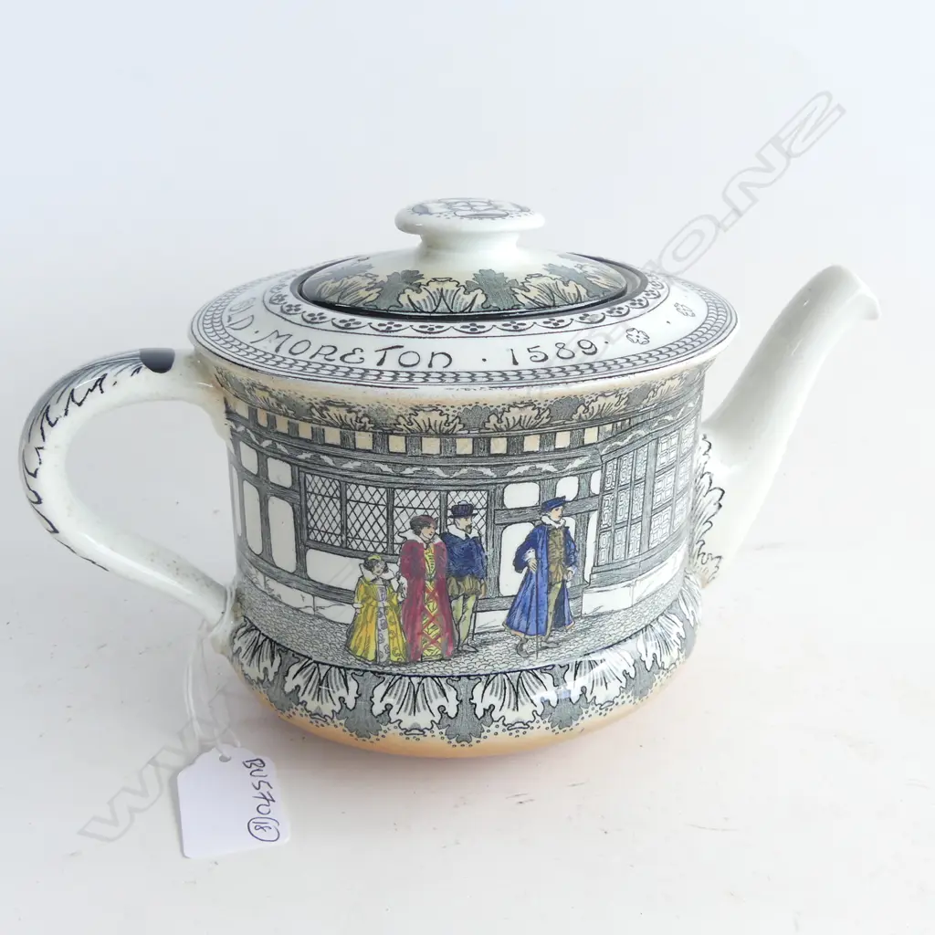 ROYAL DOULTON TEAPOT OLD MORETON OVOID SHAPE Image 1++