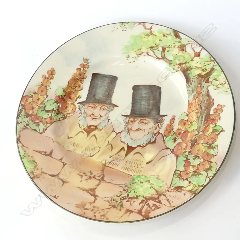 (20689) ROYAL DOULTON SERIESWARE 'ZUNDAY ZMOCKS' PLATE D. 220mm Image 1++