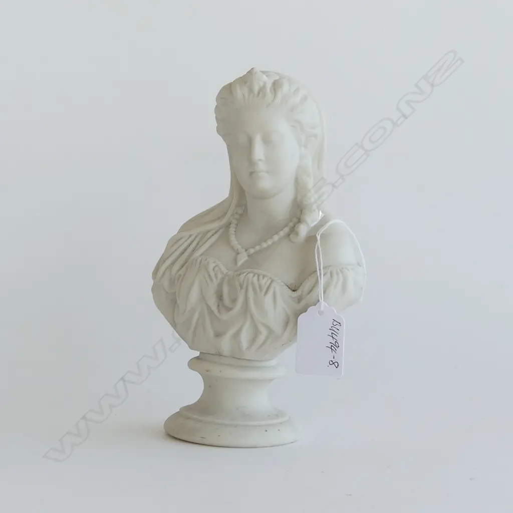 VICTORIAN PARIAN BUST OF 'JULIET' BY J & t BEVINGTON H.200mm Image 1++