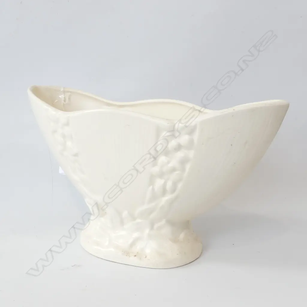 CROWN LYNN WHITE VASE W.310mm Image 1++