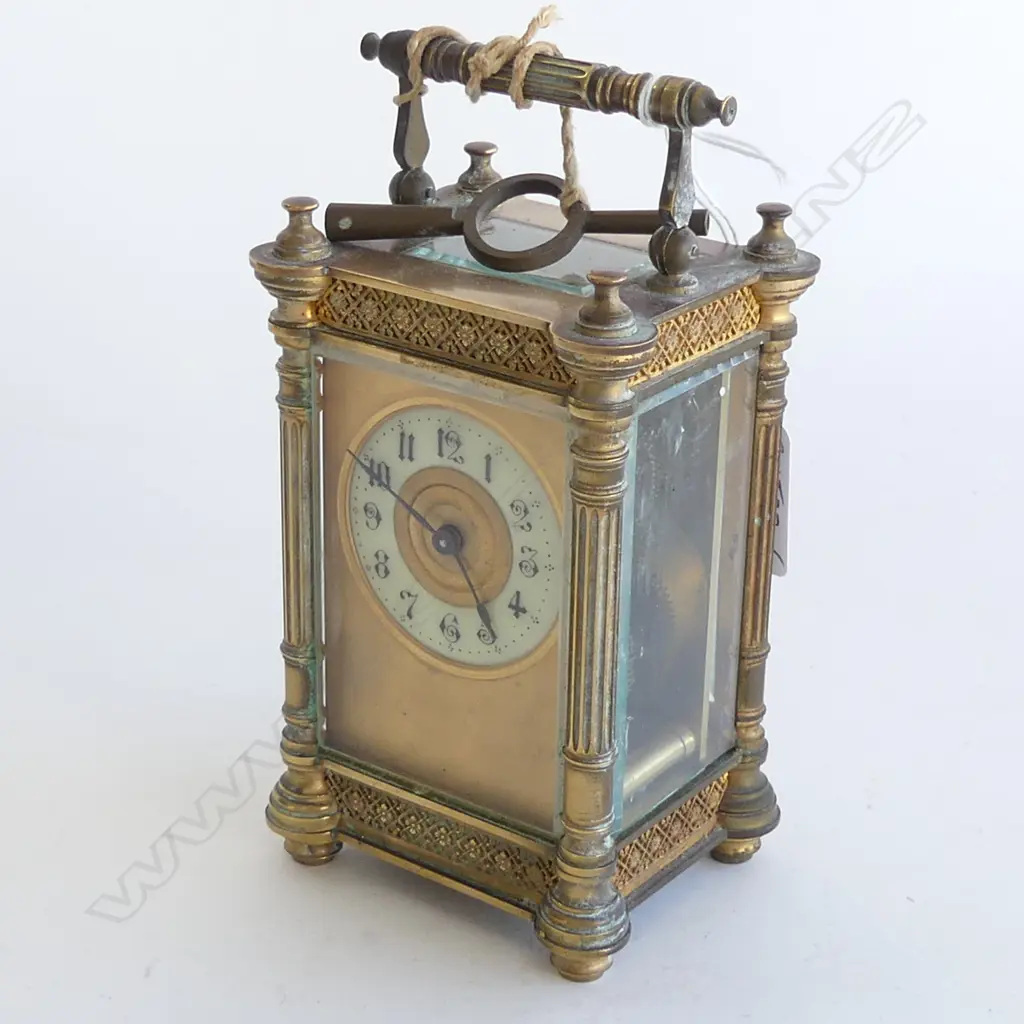 FANCY 19THC FRENCH CARRIAGE CLOCK Image 1++
