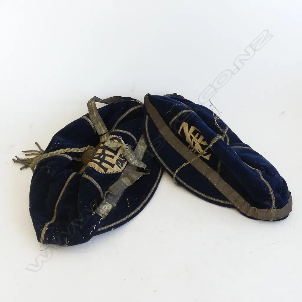 (20749) 2 RUGBY LEAGUE HATS 1913 & 1915 AF Image 1++