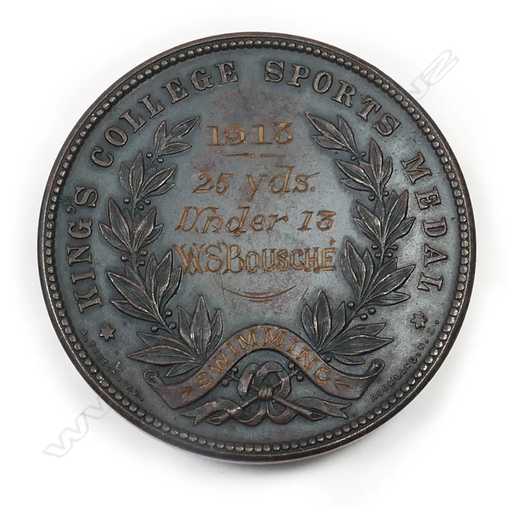 Anton Teutenberg Kings College sports bronze medal Image 1++